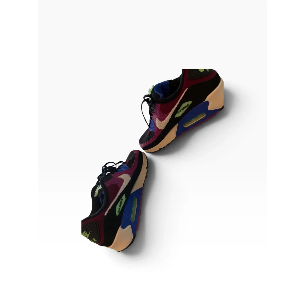 Nike Air Max 90 Premium Cactus Flower Womens Sneakers CT1891-500 Size 8.5